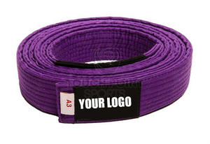 ¡Novedad! Cinturones de Karate de algodón de alta calidad 100% para hombre, superventas, cinturones de artes marciales de Color personalizados para Taekwondo Jiu-Jitsu - Product Image 2