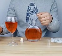 Bouteilles de vin vides en verre transparent de qualité supérieure avec bouchon en liège, couleur personnalisée, vente en gros