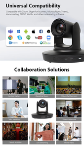 4K PTZ Camera 20X Optical <b>With</b> LAN/<b>USB</b>/IP for Live Church Video Conference Teaching MC3508-20X 4K PTZ Camera MC3508-20X - Product Image 2