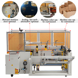 Tự động Trường hợp erector <span class=keywords><strong>carton</strong></span> Erecting hộp máy hình thành niêm phong máy - Product Image 3