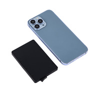 Dompet Kartu Bisnis & Kartu Kredit Anti RFID Berbahan Aluminium Alloy Berkualitas Tinggi dengan Kancing Penutup, Kapasitas 10 Kartu