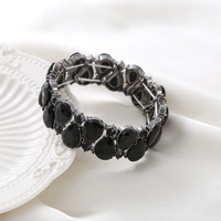 Offre Spéciale – Bracelets YILI tendance et personnalisés pour femme, en alliage de zinc, avec strass géométriques exagérés, parfaits pour les soirées
