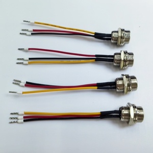Havacılık Konnektörü 2 3 4 5 6 7 8 9 Pin GX12 GX16 GX20 Panel Montajlı Çok Pinli Erkek Dişi Metal Dairesel Konnektör Kablo Grubu - Product Image 2