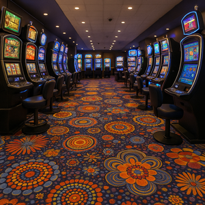 Alfombra para Casino Autovi, Alfombra Impresa Hecha a Máquina para Uso en <span class=keywords><strong>Casinos</strong></span> - Product Image 1