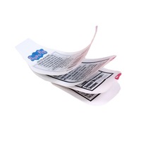 Etiquetas Adhesivas Personalizadas de Doble Capa, Códigos de Barras para Empaquetado; Impresión por Transferencia Térmica, Diseño Gratuito; Grabado Láser UV Transparente