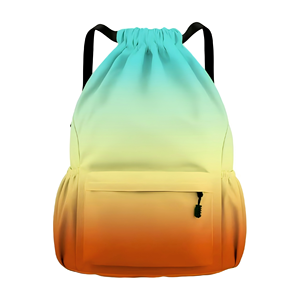 Sac de natation imperméable et respirant - PVC, grande poche avant zippée, fermeture éclair fluide, bretelles réglables pour tous les âges - Product Image 2