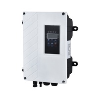 Nouvelle pompe solaire submersible hybride de haute qualité en acier inoxydable 304, haute pression, moteur CC sans balais 7,5 CV, sortie 1,5 pouces