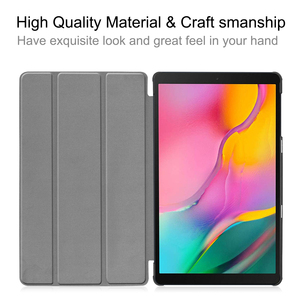 Coque intermédiaire légère en cuir PU et PC rigide, très vendue, pour <span class=keywords><strong>Samsung</strong></span> <span class=keywords><strong>Galaxy</strong></span> <span class=keywords><strong>TabA</strong></span> 10.1 T510 T515 2019 - Product Image 6