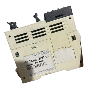 Unité PLC ultra-mince FX3UC-32MT-LT, 16 entrées, 16 sorties à transistors, alimentation 24V DC pour système d'automatisation série FX3U - Product Image 3