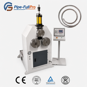 Compact Vertical 3 Roller Pipe <b>Bending</b> <b>Machine</b> for Small Workshop Metal Furniture <b>Bending</b> - Product Image 1