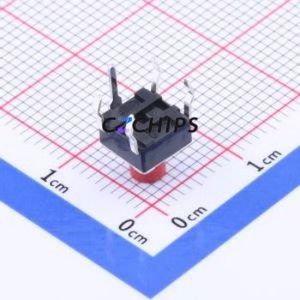 SKHHQYA010 Push Button Switch Through hole Component (THT) Switch Single Pole Single Throw Round Button Through Hole 50mA - Product Image 2