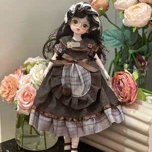 ชุดตุ๊กตาเจ้าหญิง BJD ขนาด 6 นิ้ว 30 ซม. ชุดแต่งตัวของเล่นสำหรับเด็กผู้หญิงอายุ 7-14 ปี พร้อมกล่องสีสันสวยงามแบบยอดนิยมบนอินเทอร์เน็ต - Product Image 3