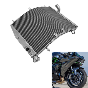 Radiateur de refroidissement en aluminium XINMATUO pour moteur, compatible avec <span class=keywords><strong>Kawasaki</strong></span> <span class=keywords><strong>Ninja</strong></span> <span class=keywords><strong>H2</strong></span> H2R 2015-2025 <span class=keywords><strong>SX</strong></span> <span class=keywords><strong>SE</strong></span> 2018-2025, pièces de <span class=keywords><strong>moto</strong></span> - Product Image 5