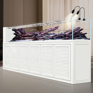 2025 nouveau cristal d'or Ultra verre blanc remplacement écologique filtre <span class=keywords><strong>sous</strong></span>-marin gratuit réservoir d'herbe - Product Image 2