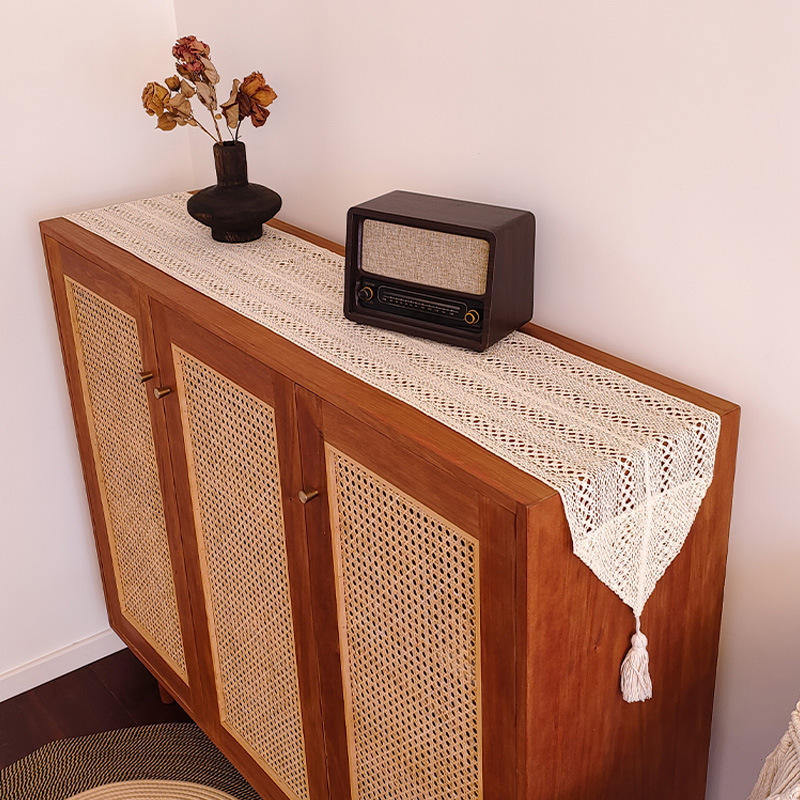Striped Flower - Pointed Pendant