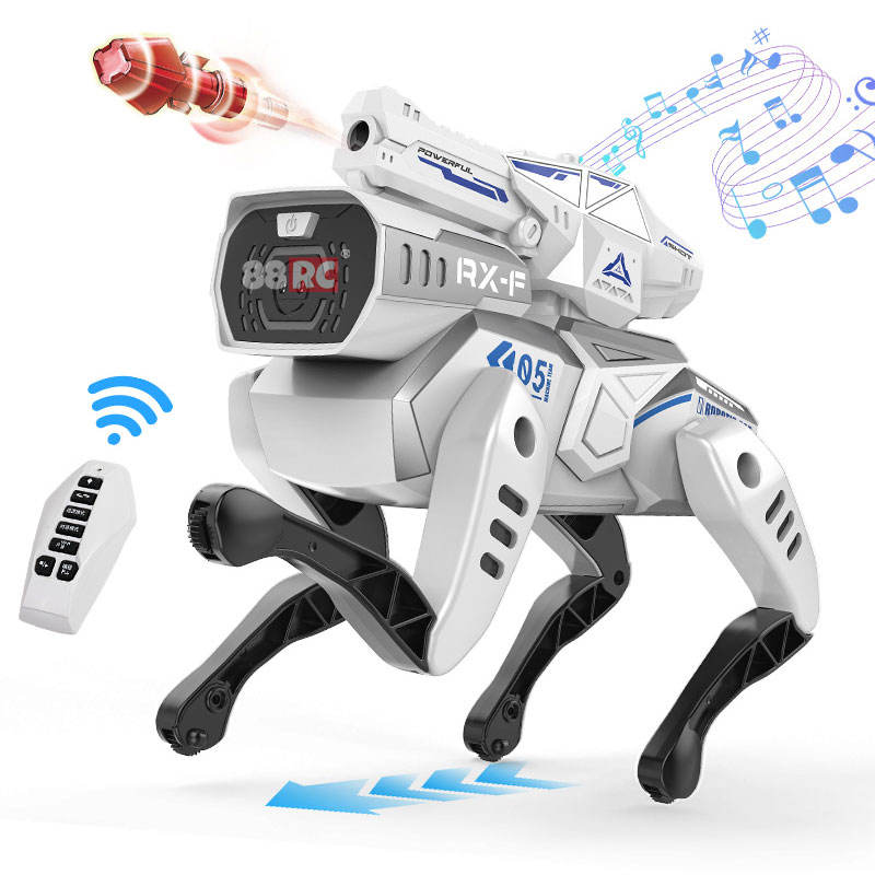 RC Shoot Robot 2025 New Smart Dancing Battle Toy