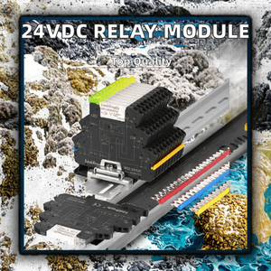 Módulo de Relé Intermedio Miniatura Delgado PRINT 24VDC con Conexión Epoxi para Carril DIN, LED, PLC Weidmüller - Product Image 2