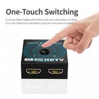 4K 3D Bi Directional Switch HDTV 2 in 1 Out /1 in 2 Out Switcher Splitter Converter
