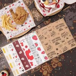 Wholesale Customizable Multi-Color Waxed Greaseproof Biodegradable Recyclable Eco-Friendly Non-Stick Heat Resistant <b>Wrapping</b> - Product Image 6