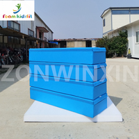 ZONWINXIN Fournisseur d'usine, équipement de gymnastique personnalisé, tapis d'atterrissage pour barre asymétrique et poutre d'équilibre, bloc de renfort PRO