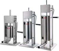 Professionele Churrosmachine Handleiding RVS 3L 5L 7L 10L 15L Spaanse Churro Maker Commerciële Latijnse Fruit Extruder Klein