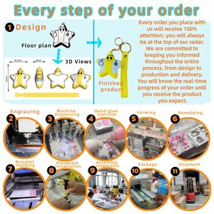 Porte-clés en PVC souple 2D/3D personnalisés sans minimum de commande, cadeaux promotionnels, porte-clés en PVC personnalisés en caoutchouc - Product Image 4