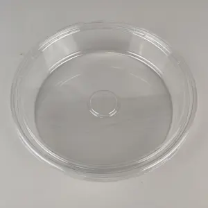 Selling Food-Grade Disposable PET Transparent Round Plastic Packaging Bowls Can Hold Vegetable Salads
