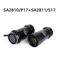 Accessoire de prise d'aviation étanche WEIPU IP67 SA2810/P SA2811/S 2 3 4 7 8 8B 9 10 10B 12 16 17 20 24 26 35 connecteur d'aviation