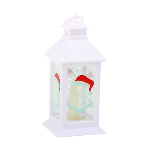 <strong>Hanging</strong> <strong>Lantern</strong> Classic <strong>Christmas</strong> Light Xmas Santa Table Lamp Ornament LED Flicker Candle Decorations Gifts Outdoor Lighting - Product Image 2
