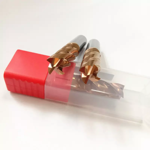 MTS 4 Flute HSS Square Solid Carbide Chamfer <strong>End</strong> <strong>Mill</strong> Cutter Bits Sharpener for 16mm <strong>Alu</strong> Milling CNC Machine Router Cutting Tool - Product Image 5