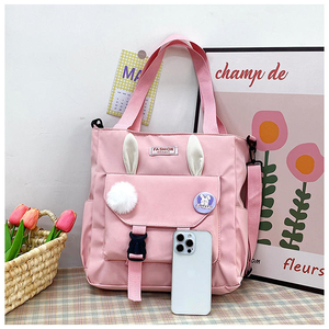 Groothandel Grote Canvas Draagtas Met Schattig Meisje Ontwerp Nieuwe Mode Student Schooltas Etui Tas Tas Voor Studenten - Product Image 4
