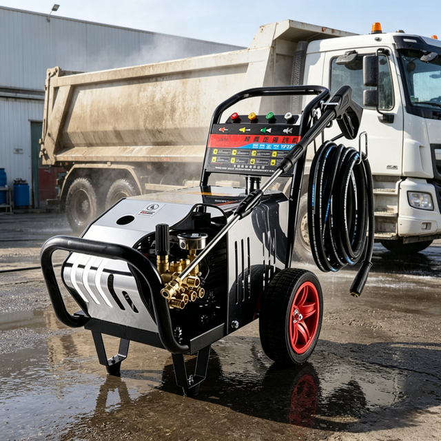 Stationary Electric High Pressure Washer Industrial Cleaning Machine for Factory Workshop Use