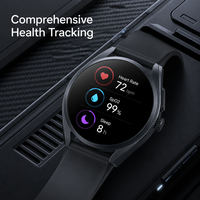 Montre connectée de santé senior P3A avec appels téléphoniques 4G, alarme SOS, surveillance cardiaque, géolocalisation GPS, écran AMOLED, étanchéité IP65 et IA