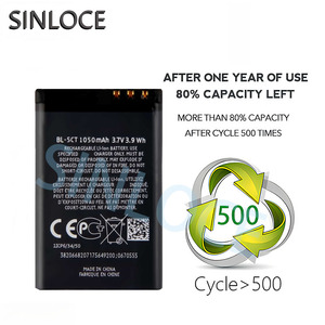 BL-6F แบตเตอรี่สำรอง3.7V สำหรับ N78 N79 <span class=keywords><strong>N95</strong></span> 6788 6788I 8g 1200mAh ป้องกันวงจรรวมสองก้อน - Product Image 2