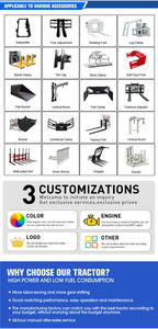 4x4 מגרש טריטור דיזל מלגזה משטח מלגזה 3 טון 4 טון 5 טון מלגזה לשטח גס מלגזה 4 כיוונית - Product Image 6