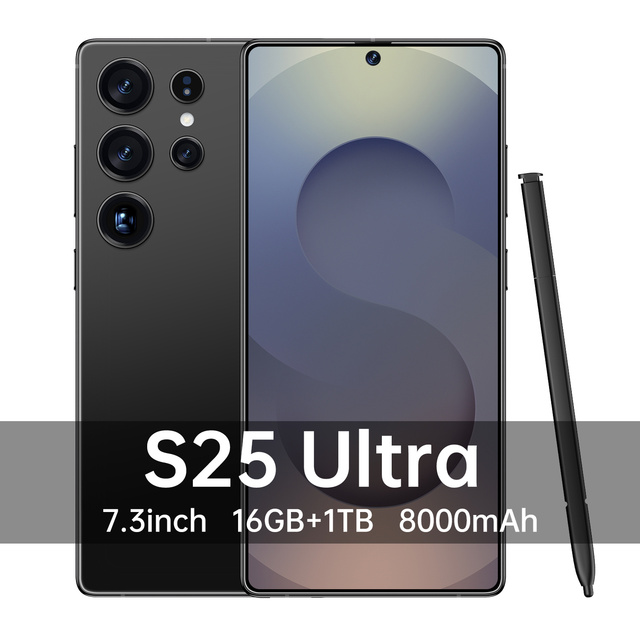 Itel S25 Ultra Pro 7.3 Inch Android 14 Smartphone 5G Call Dual SIM 16GB+1TB Memory 108MP CDMA Support Decacore LTE 108MP Camera