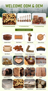 Cuillère à mesurer en bois pour enfants, motif animal mignon de dessin animé, fourchette et couteau durables et sains, petite taille - Product Image 6