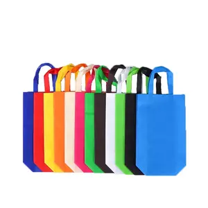 Wholesale Custom Personalized Non Woven Bag Promotional Reusable Non-woven Bag Cloth Shopping Tote Bags with Logo