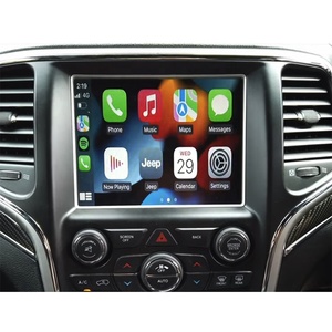 Aggiornamento autoradio IOS CarPlay interfaccia Video per Jeep Cherokee /Grand Cherokee Uconnect 8.4 "adattatore per telecamera di retromarcia - Product Image 1