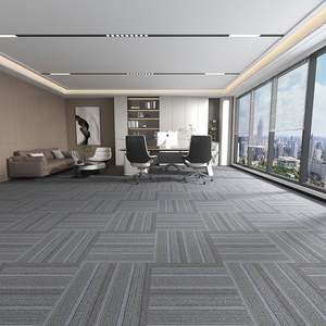 Moquette Interverrouillable pour Bureau, Salle <span class=keywords><strong>de</strong></span> Billard, Salon, Moquette pour Bâtiment d'Ingénierie, Revêtement <span class=keywords><strong>de</strong></span> Sol Intérieur en Vinyle SPC - Product Image 2