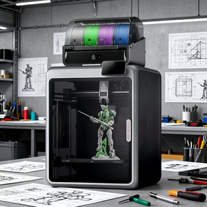 | Professional Automatic FDM <b>3D</b> <b>Printer</b> with PLA Support USB Connectivity New 1 Year Warranty & System - Product Image 2