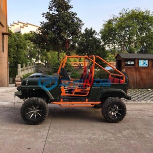 Carrito Eléctrico Estilo Jeep Vintage para Turismo y Recorridos en Resorts - Product Image 3