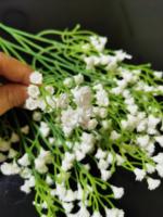 Künstliche Schleierkraut-Stiele aus Weichplastik für Hochzeits-, Heim- und Partydekoration, Blumenstrauß