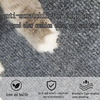 Protecteur de meubles anti-rayures pour chat Tapis auto-adhésif Petit poteau à gratter arbres à chat et grattoir