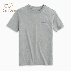 T-shirts pour enfants en coton biologique, t-shirts durables pour garçons, imprimés, tricotés, manches courtes, haut écologique, t-shirt pour enfants à manches courtes - Product Image 3