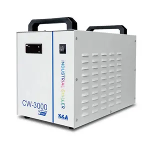 Yonci resfriador industrial a laser cw5200, máquina de resfriamento de água co2, tubo de laser