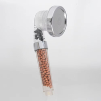 Pommeau de douche à main haute pression durable avec système de filtration ionique et vitamine VC pour robinet de salle de bain