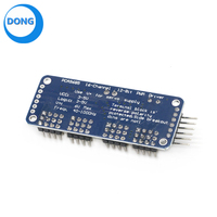 PCA9685, 16 canales, 12 bits, PWM, módulo de interfaz IIC, servoaccionamiento, robot controlador de placa
