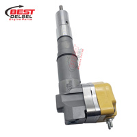 Inyector de Combustible Diésel de Acero Inoxidable de Alta Calidad para Motor 3412E, Números de Modelo 198-6877, 204-2467, 232-1170, 232-1175