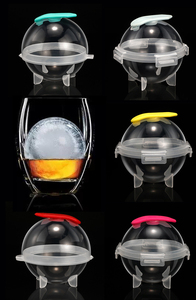 Molde para Hacer Bolas de Hielo de Plástico de Calidad, Fácil de Desmoldar, Modelo Syh462, para Whisky - Product Image 4